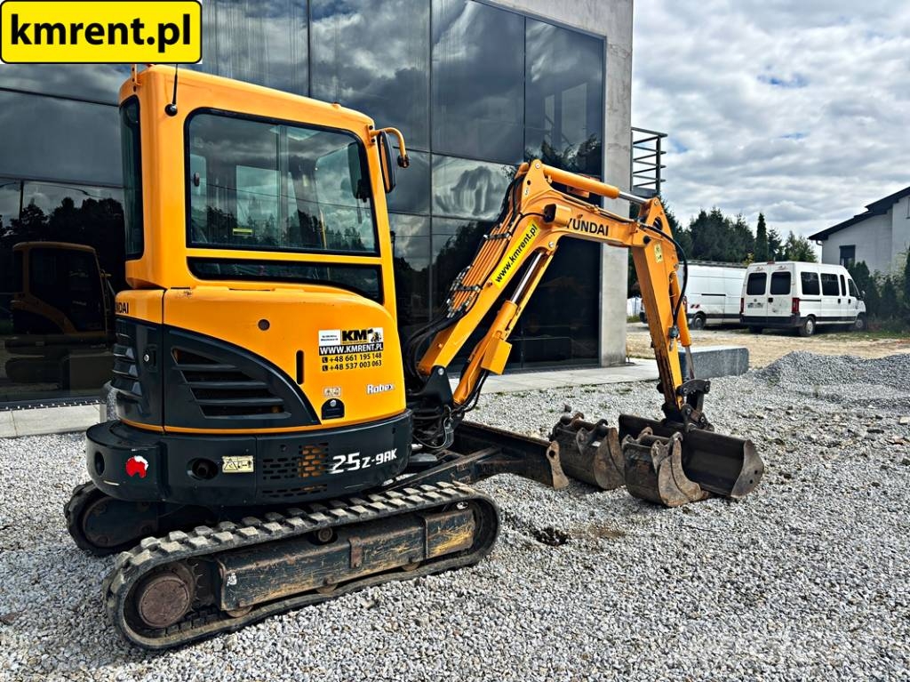 Hyundai ROBEX 25Z-9AK MINI-KOPARKA 2018R | Bobcat E26, E27 Mini ekskavatoriai < 7 t