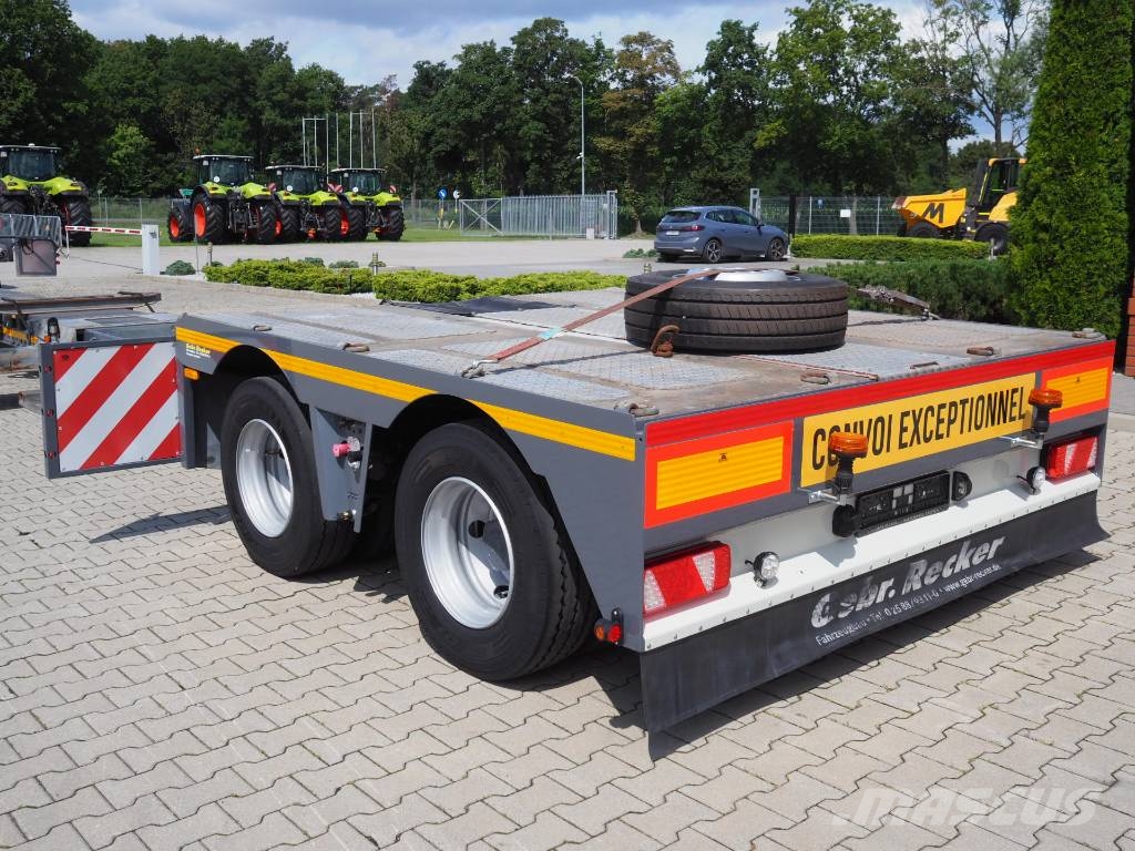 Recker SA-DLS Tieflader-Auflieger