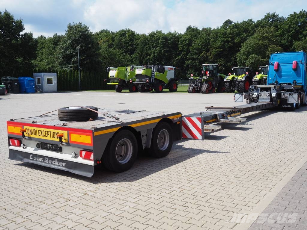 Recker SA-DLS Tieflader-Auflieger