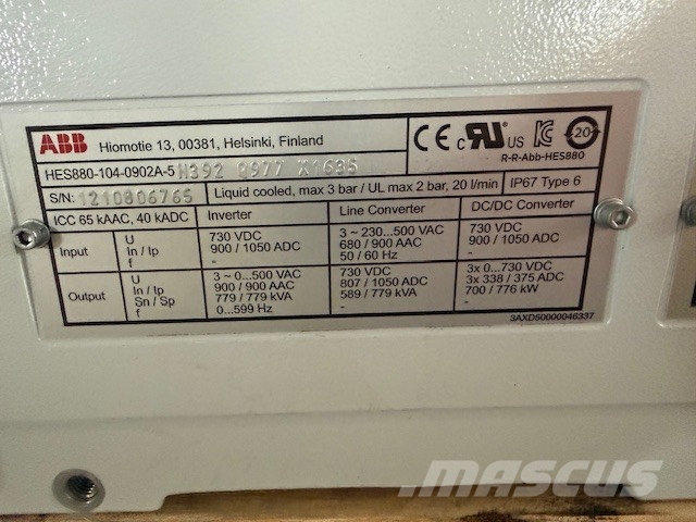 ABB HES880 Line Converter إلكترونيات
