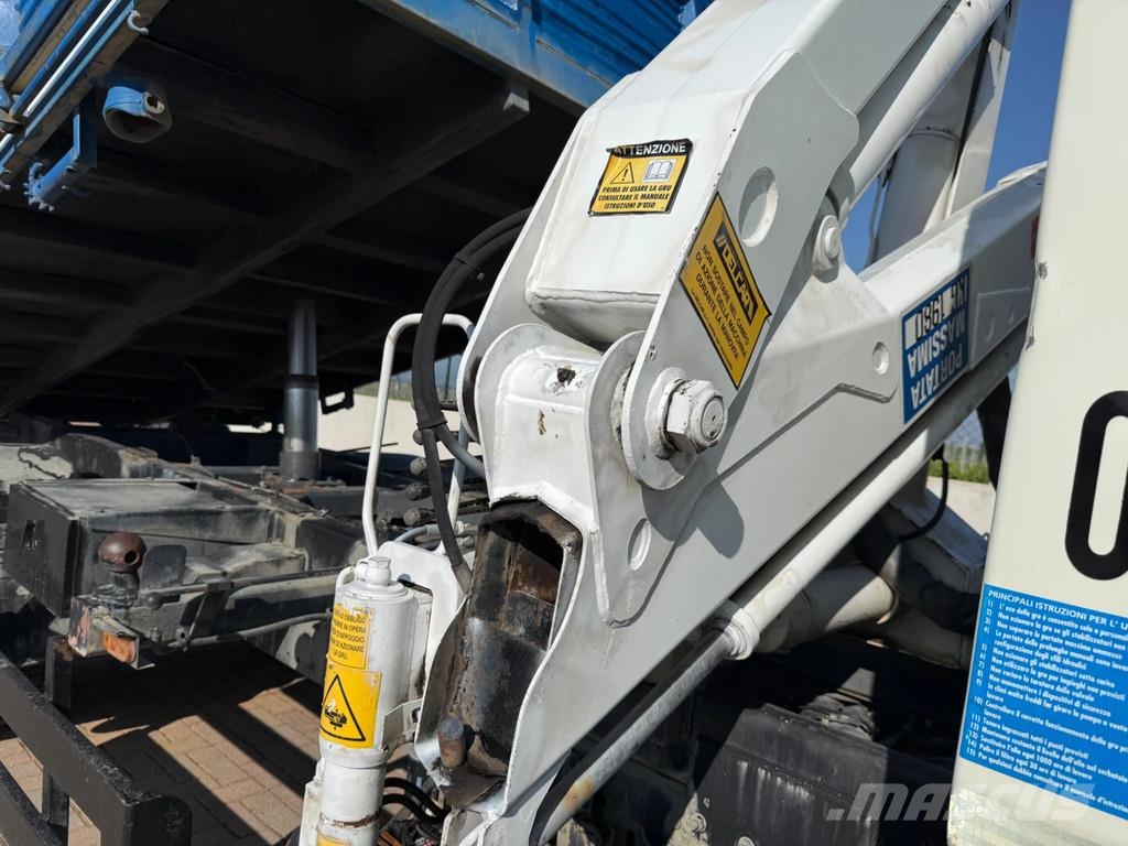 DAF LF 45 LF45.220 Kipper mit Kran Bonfiglioli Самосвал