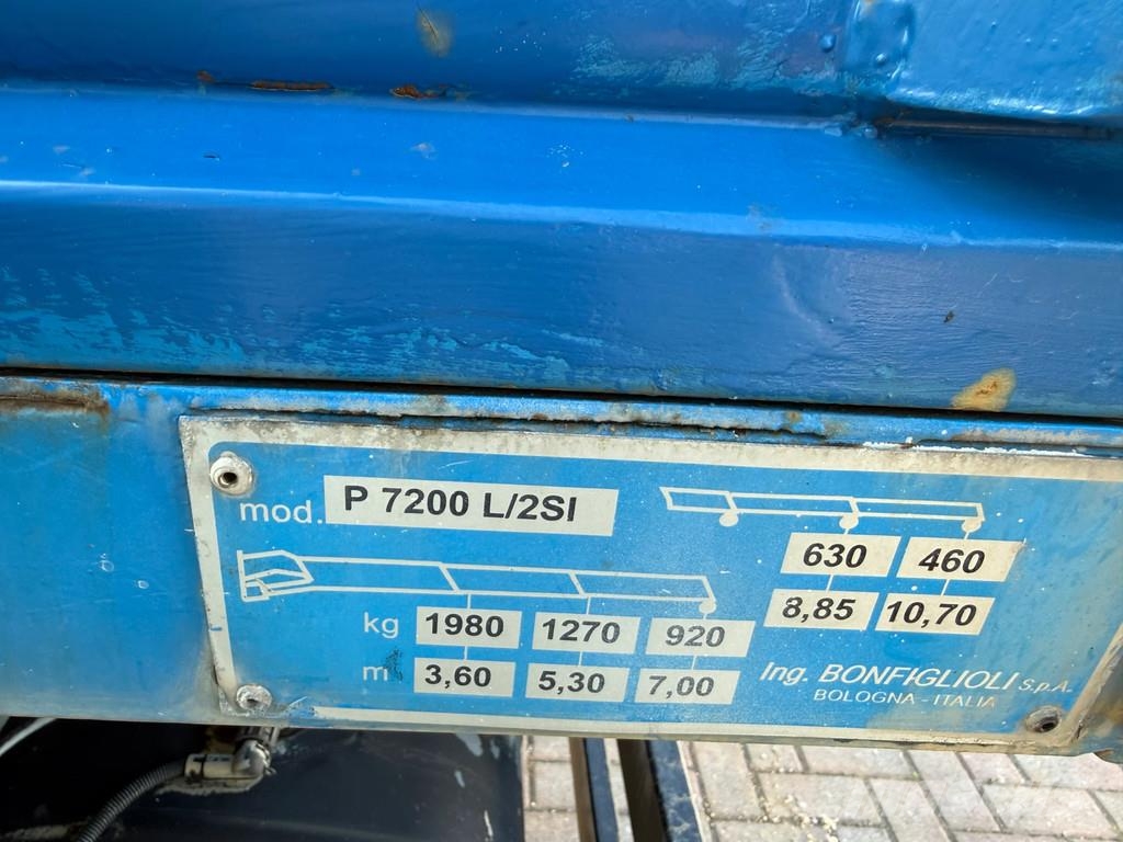 DAF LF 45 LF45.220 Kipper mit Kran Bonfiglioli Самосвал