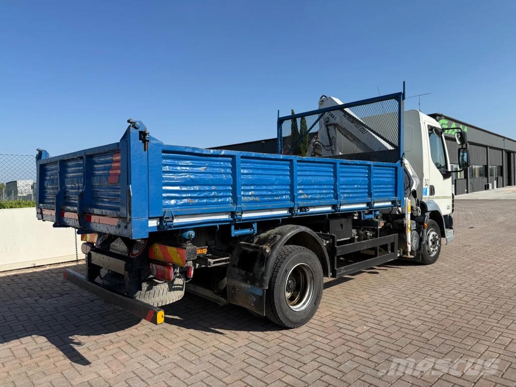 DAF LF 45 LF45.220 Kipper mit Kran Bonfiglioli Самосвал