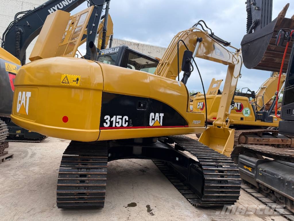 CAT 315 C L 3000 units excavators in stock Koparki gąsienicowe
