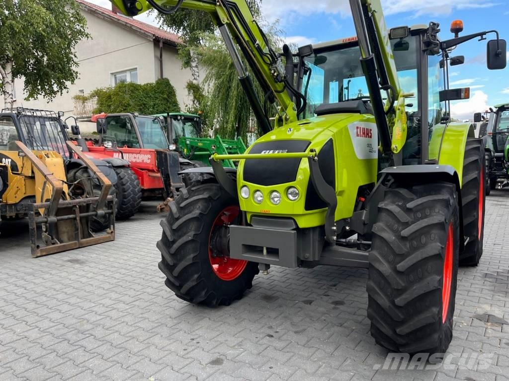 CLAAS CELTIS 446 PLUS RX + MAILLEUX MX40-85 Tractoren
