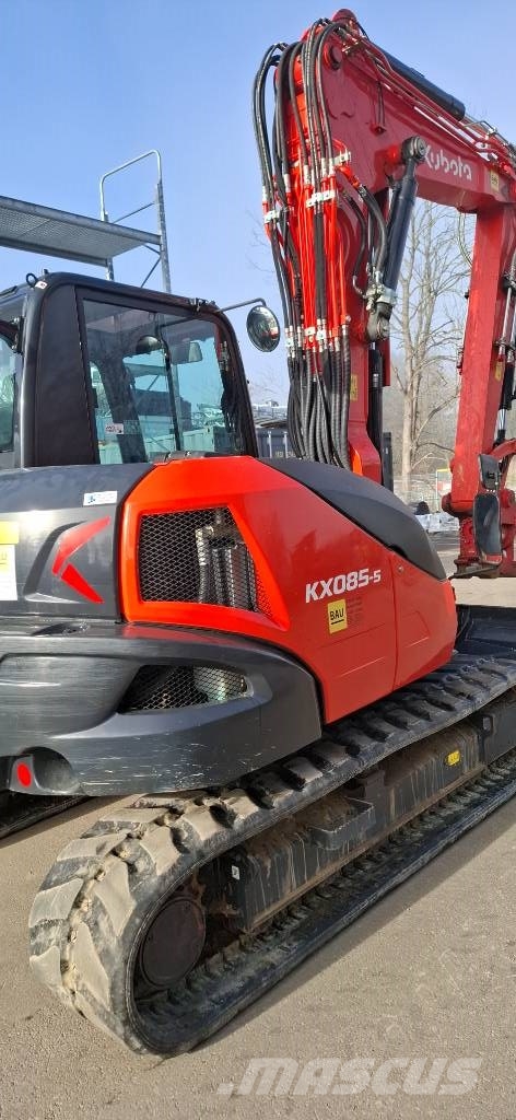 Kubota Kompaktbagger KX 085-5 2PGL Roomikekskavaatorid