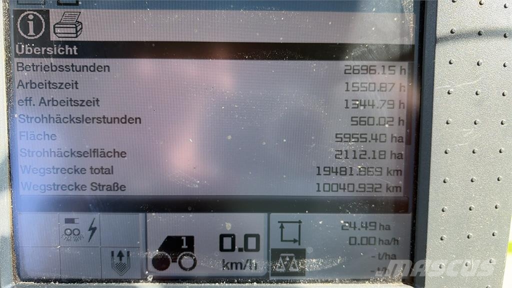 CLAAS Lexion 760 TT Allrad opt. MacDon FM 135 Kombajni