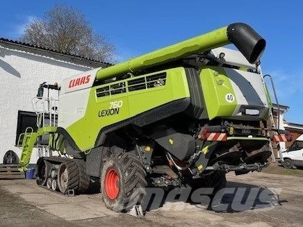 CLAAS Lexion 760 TT Allrad opt. MacDon FM 135 Kombajni