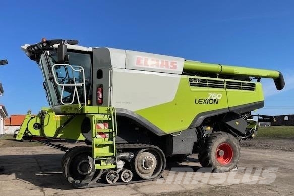 CLAAS Lexion 760 TT Allrad opt. MacDon FM 135 Kombajni