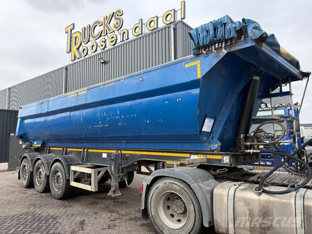 MOL - + 3X SAF AXLE + LIFT AXLE + STEERING AXLE + 27m3 Semi Reboques Basculantes