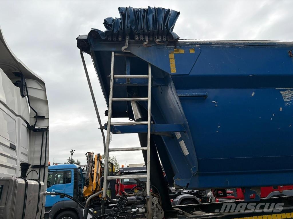 MOL - + 3X SAF AXLE + LIFT AXLE + STEERING AXLE + 27m3 Semi Reboques Basculantes