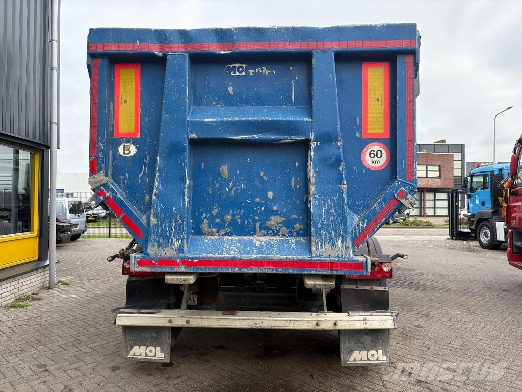 MOL - + 3X SAF AXLE + LIFT AXLE + STEERING AXLE + 27m3 Semi Reboques Basculantes