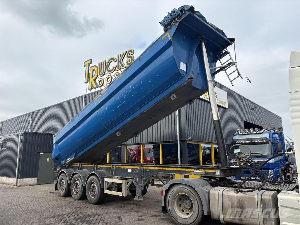 MOL - + 3X SAF AXLE + LIFT AXLE + STEERING AXLE + 27m3 Semi Reboques Basculantes