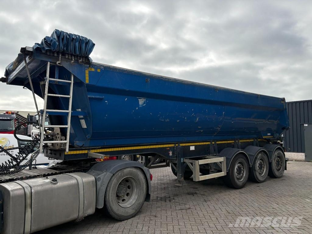 MOL - + 3X SAF AXLE + LIFT AXLE + STEERING AXLE + 27m3 Semi Reboques Basculantes