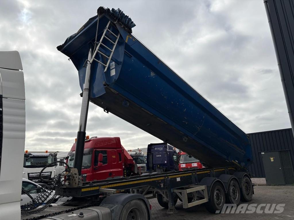 MOL - + 3X SAF AXLE + LIFT AXLE + STEERING AXLE + 27m3 Semi Reboques Basculantes