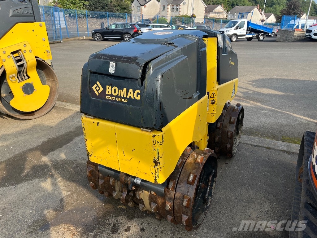 Bomag BMP8500 Trench Roller Rammax 트윈 드럼 롤러