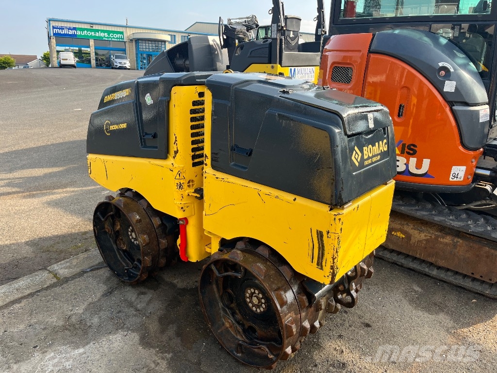 Bomag BMP8500 Trench Roller Rammax 트윈 드럼 롤러
