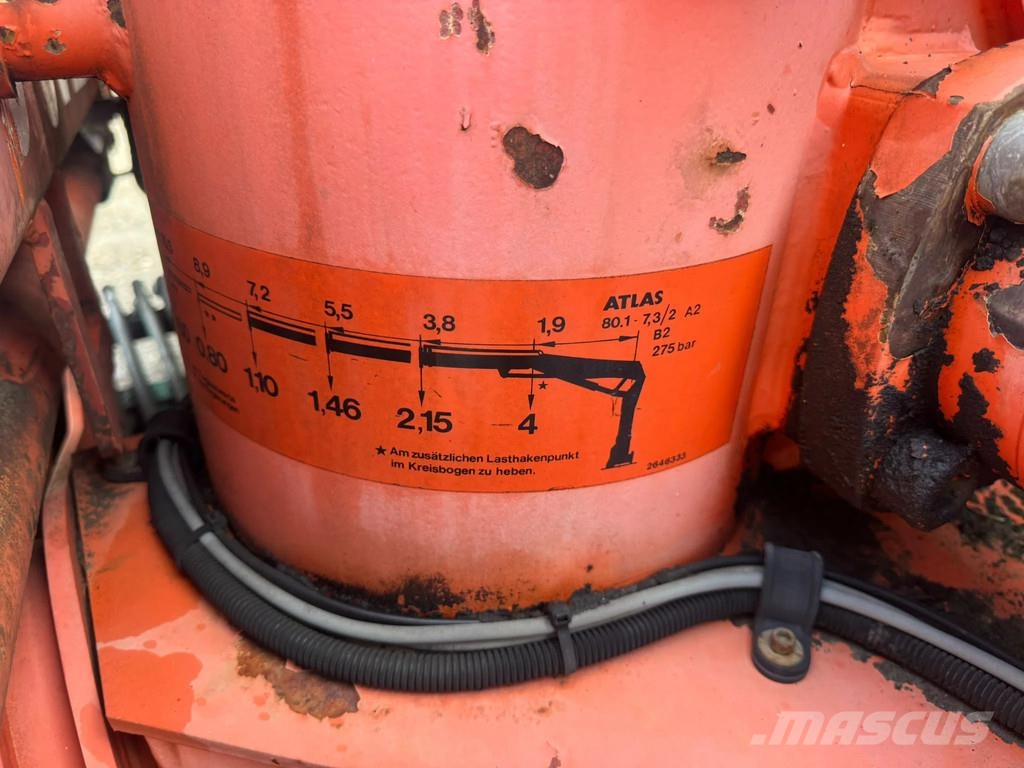 Onbekend **+CRANE ATLAS 80.1+SIDEBORDS** Sjöcontainers