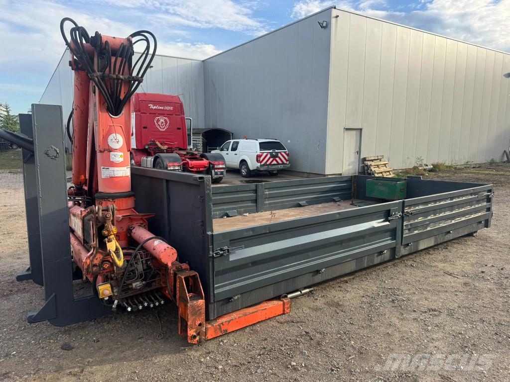 Onbekend **+CRANE ATLAS 80.1+SIDEBORDS** Sjöcontainers