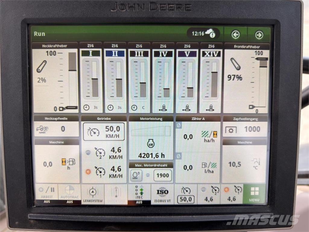 John Deere 6250R - Steckachse, Command PRO Tractores