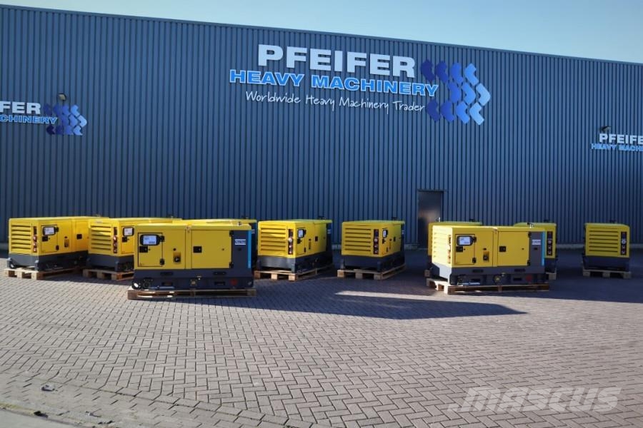 Atlas Copco QAS 40 ST3 Valid inspection, Diesel, 40 kVA مولدات ديزل