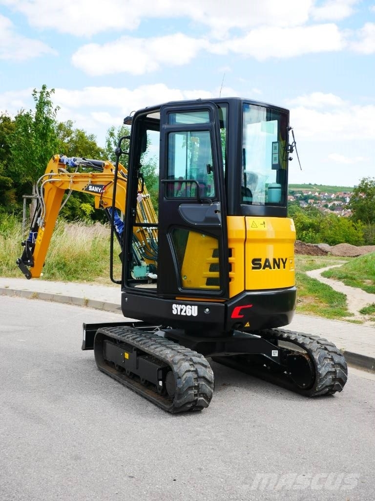 Sany SY 26 U Mini kotrók < 7t