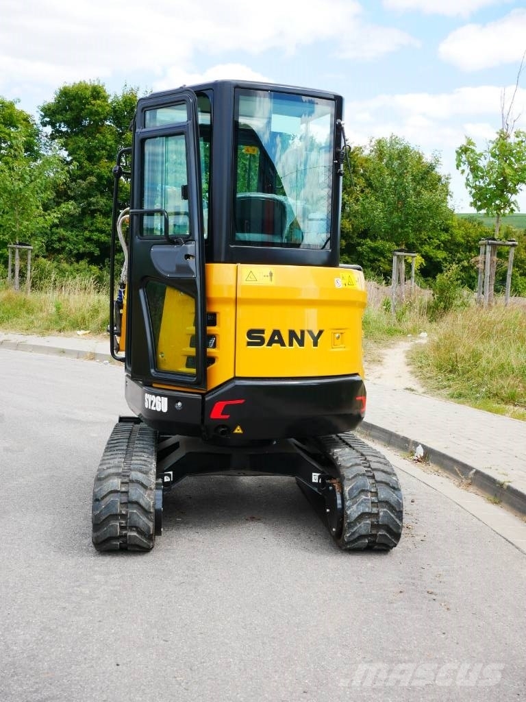 Sany SY 26 U Mini kotrók < 7t