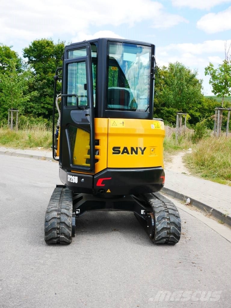 Sany SY 26 U Mini kotrók < 7t