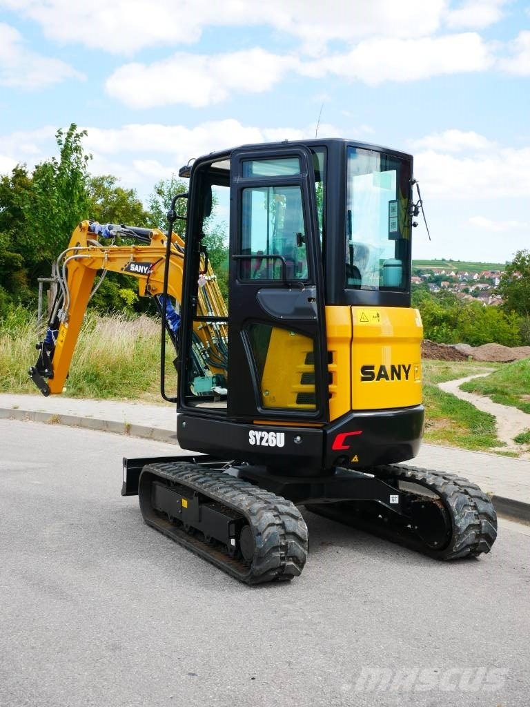 Sany SY 26 U Mini kotrók < 7t