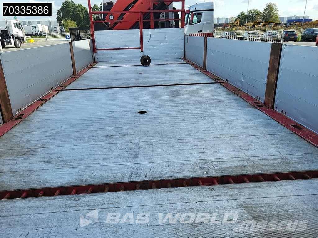 MAN TGS 26.460 TGS 6X2 Palfinger PK22002 EH 6x Extensi شاحنات مسطحة/مفصلية الجوانب