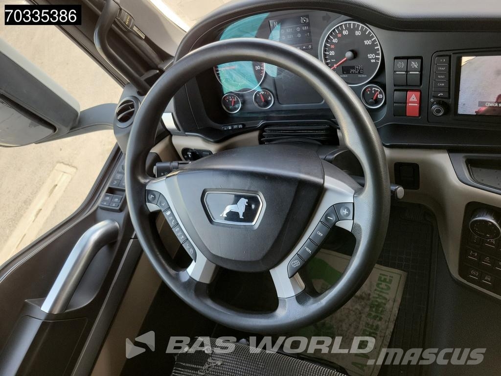 MAN TGS 26.460 TGS 6X2 Palfinger PK22002 EH 6x Extensi شاحنات مسطحة/مفصلية الجوانب
