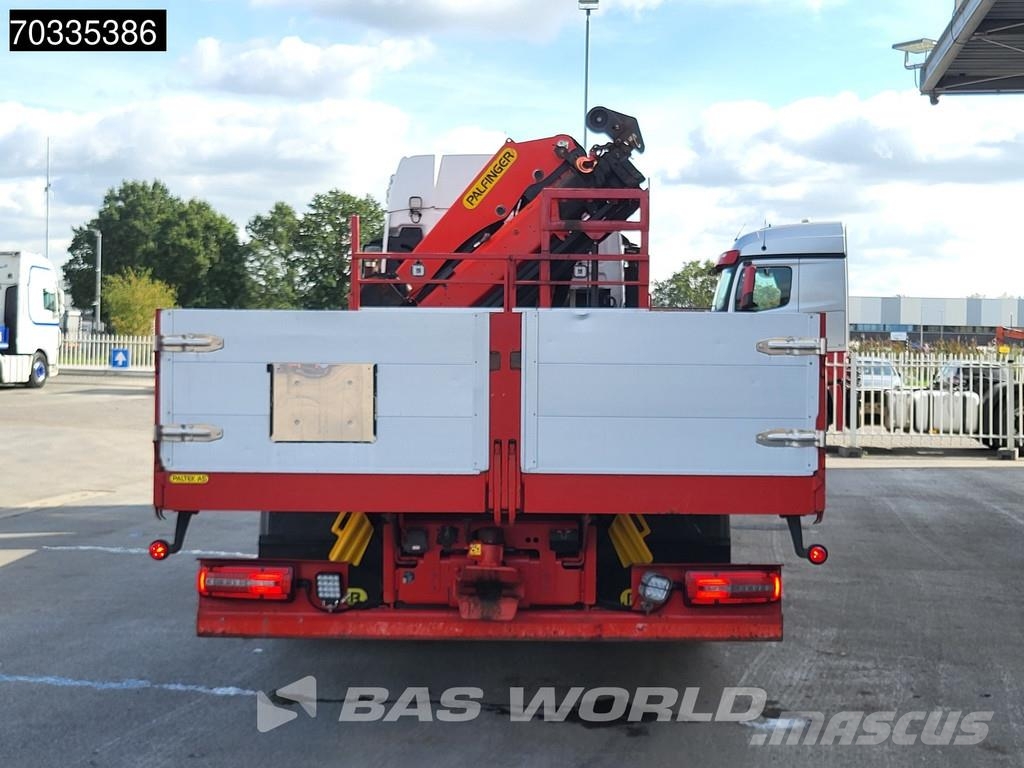 MAN TGS 26.460 TGS 6X2 Palfinger PK22002 EH 6x Extensi شاحنات مسطحة/مفصلية الجوانب