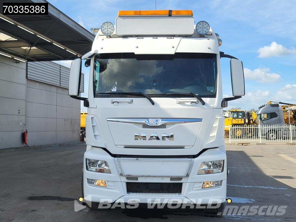 MAN TGS 26.460 TGS 6X2 Palfinger PK22002 EH 6x Extensi شاحنات مسطحة/مفصلية الجوانب