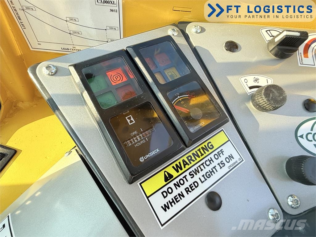Combilift C3000XL | GAS | DUPLEX 4550 | FREE LIFT | FORK POS 4-way reach trucks