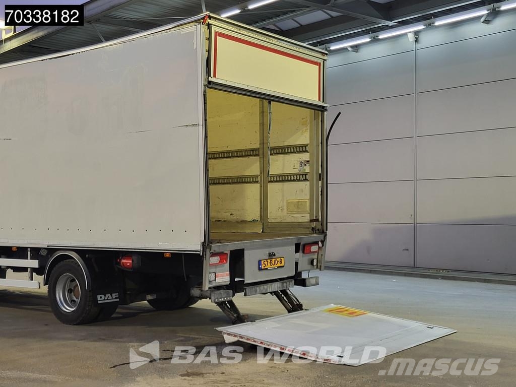 DAF LF 210 4X2 12t NL-Truck 1500kg Ladebordwand Automa Bakwagens met gesloten opbouw