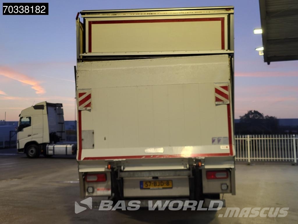 DAF LF 210 4X2 12t NL-Truck 1500kg Ladebordwand Automa Bakwagens met gesloten opbouw