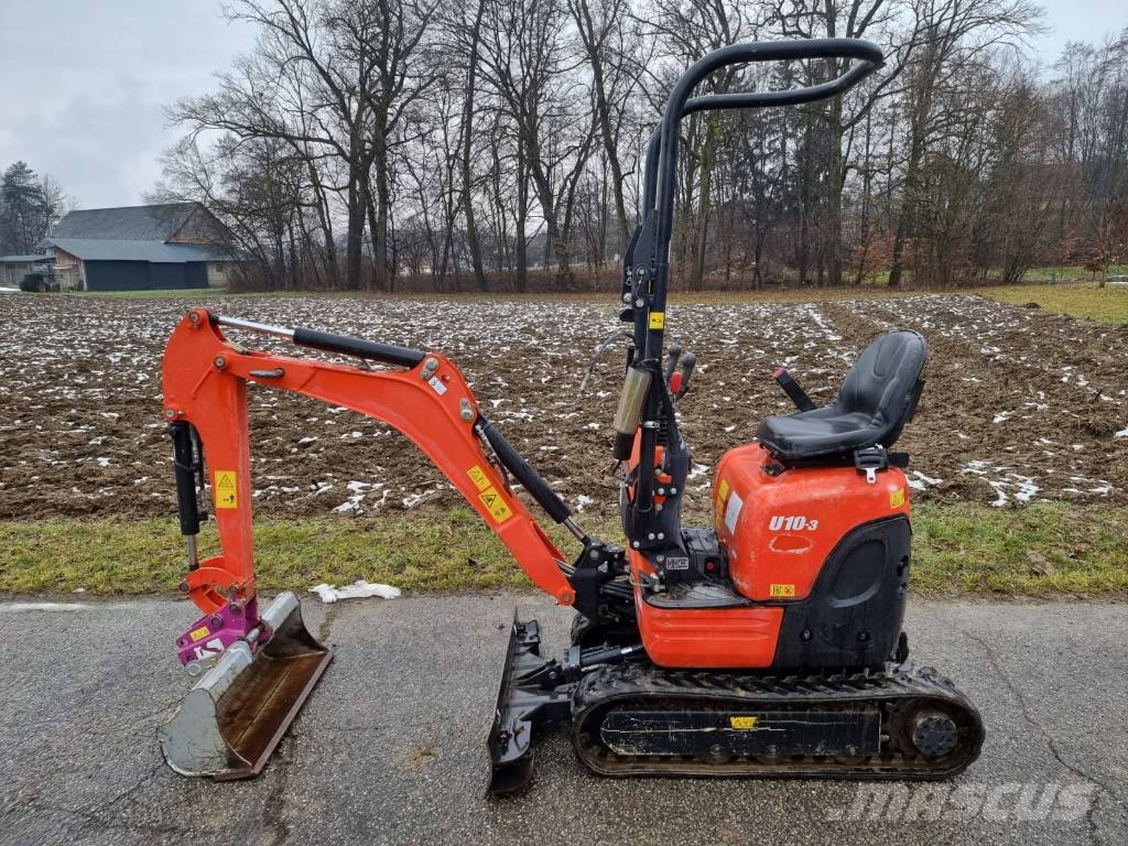 Kubota U 10-3 VHG Mini kotrók < 7t