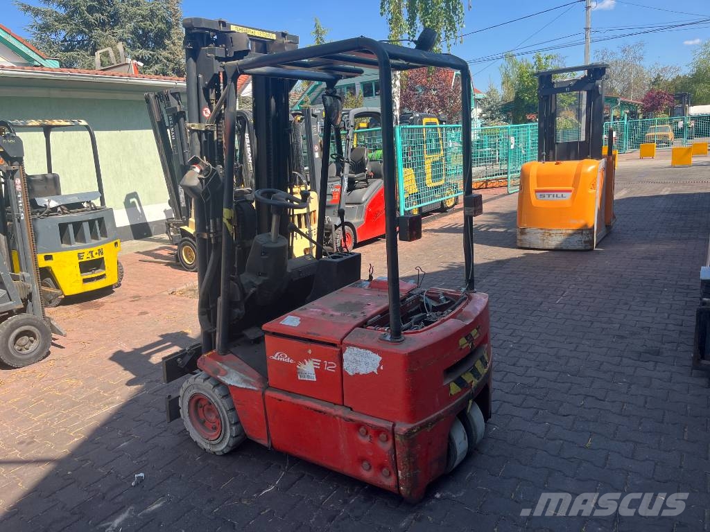 Linde E 12Z-02 /324/ V-2046 Stivuitor electric