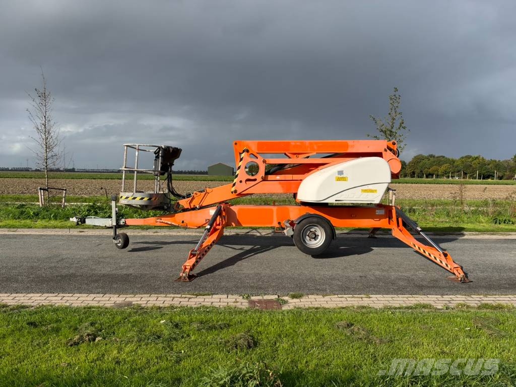 Niftylift 210 dact aanhangwagen hoogwerker 21 meter المنصات الهوائية المثبتة على مقطورة