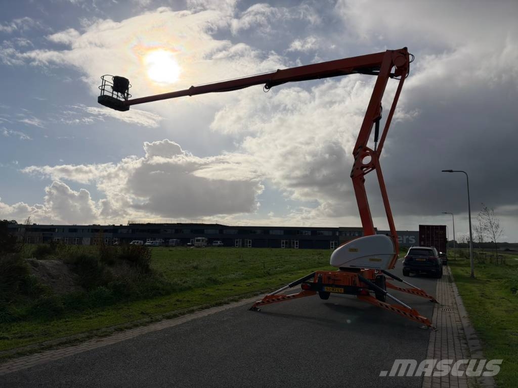 Niftylift 210 dact aanhangwagen hoogwerker 21 meter المنصات الهوائية المثبتة على مقطورة