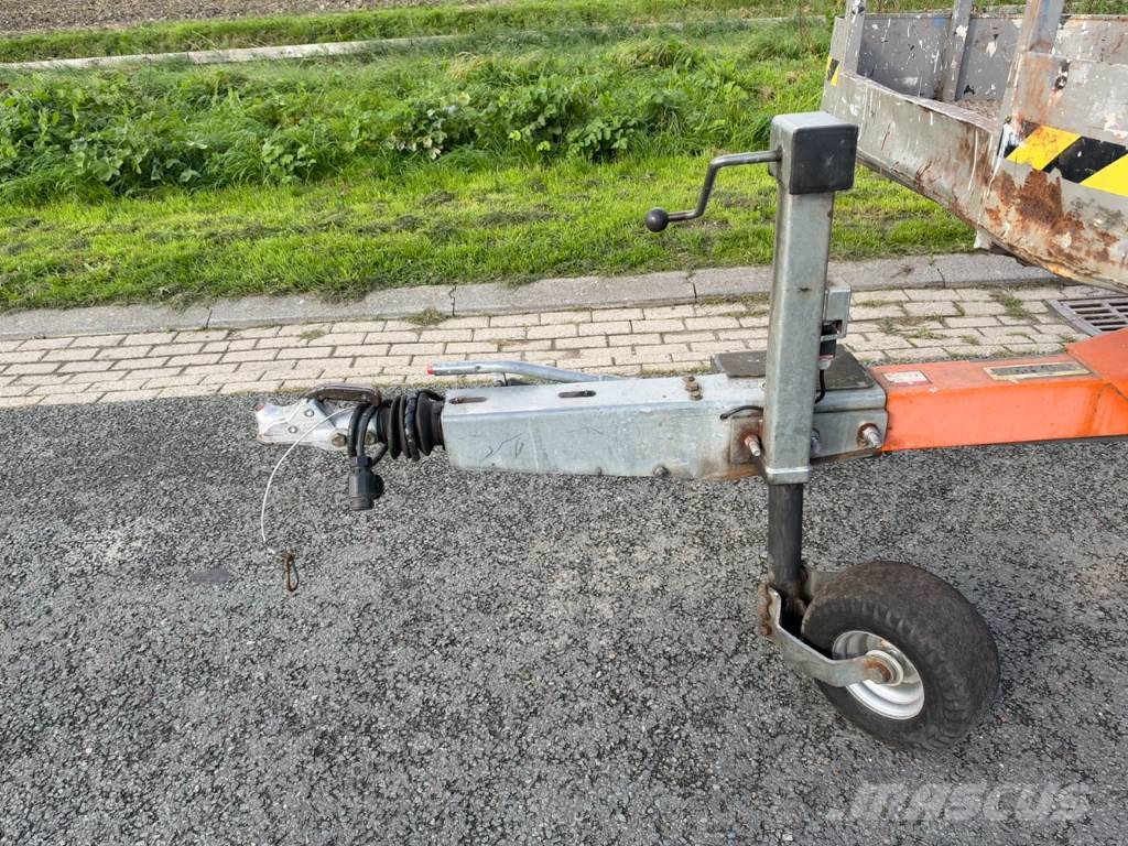 Niftylift 210 dact aanhangwagen hoogwerker 21 meter المنصات الهوائية المثبتة على مقطورة