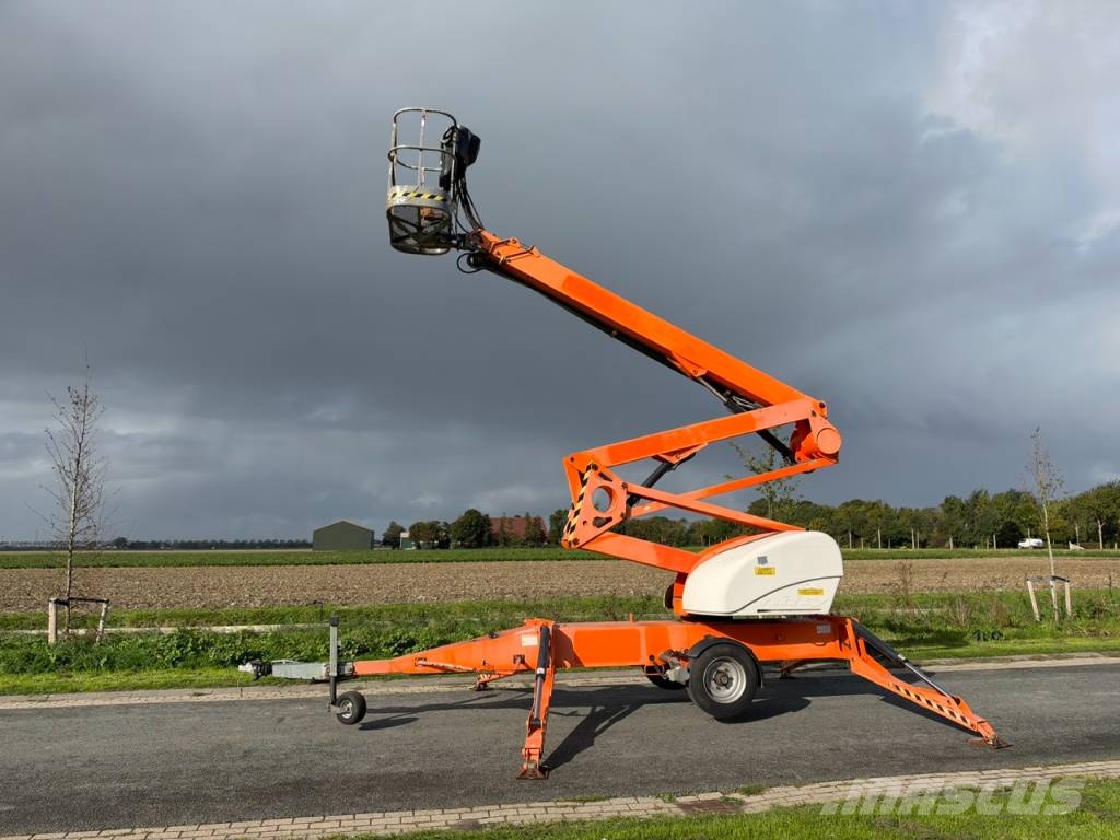 Niftylift 210 dact aanhangwagen hoogwerker 21 meter المنصات الهوائية المثبتة على مقطورة