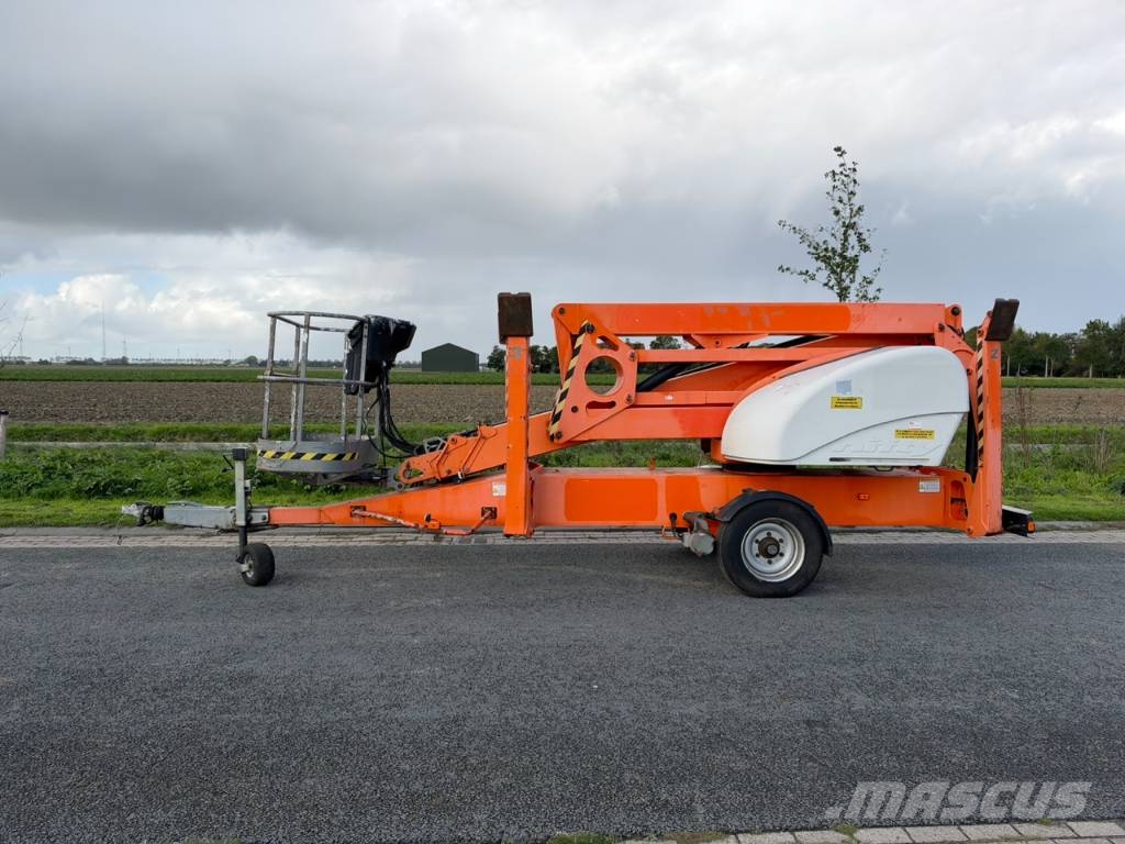 Niftylift 210 dact aanhangwagen hoogwerker 21 meter المنصات الهوائية المثبتة على مقطورة