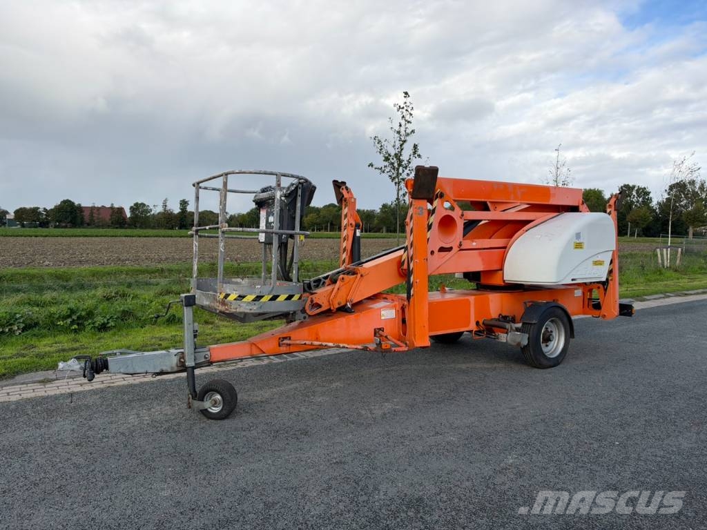 Niftylift 210 dact aanhangwagen hoogwerker 21 meter المنصات الهوائية المثبتة على مقطورة