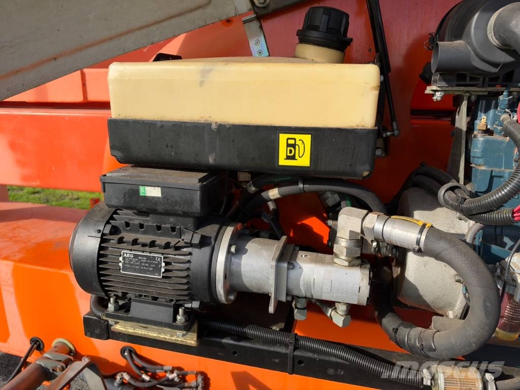 Niftylift 210 dact aanhangwagen hoogwerker 21 meter المنصات الهوائية المثبتة على مقطورة