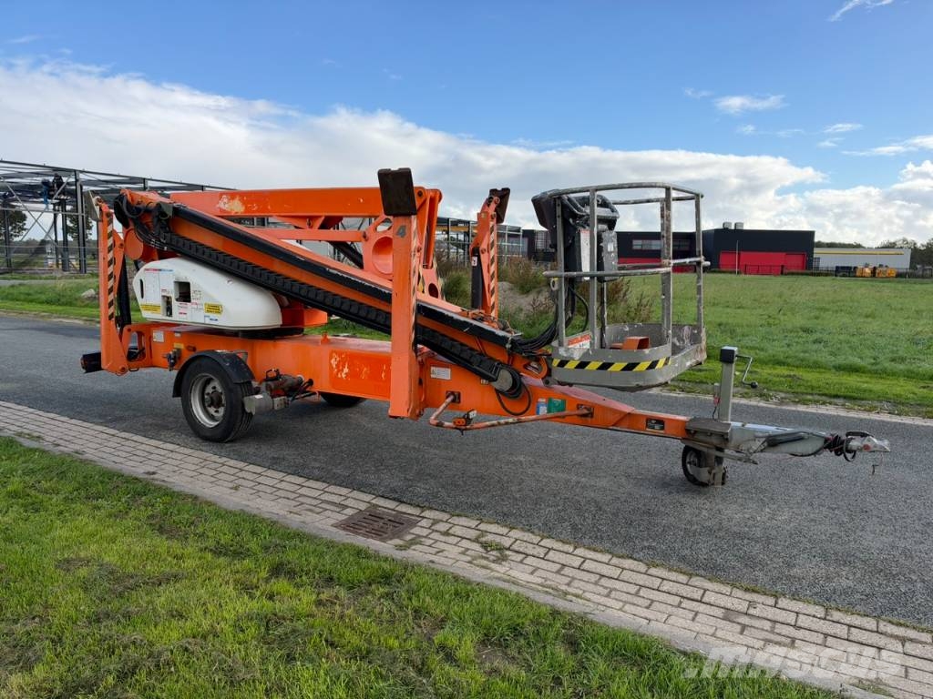 Niftylift 210 dact aanhangwagen hoogwerker 21 meter المنصات الهوائية المثبتة على مقطورة
