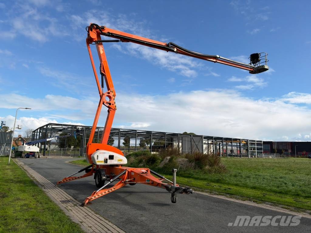Niftylift 210 dact aanhangwagen hoogwerker 21 meter المنصات الهوائية المثبتة على مقطورة