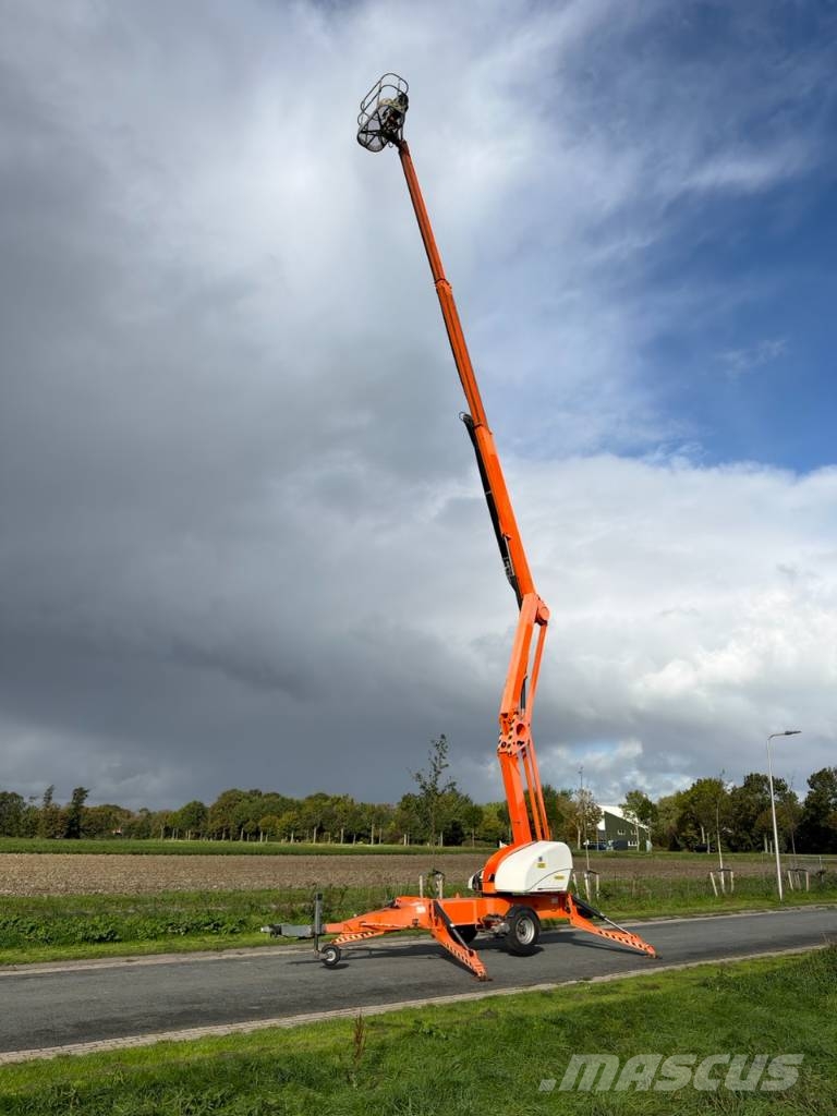 Niftylift 210 dact aanhangwagen hoogwerker 21 meter المنصات الهوائية المثبتة على مقطورة