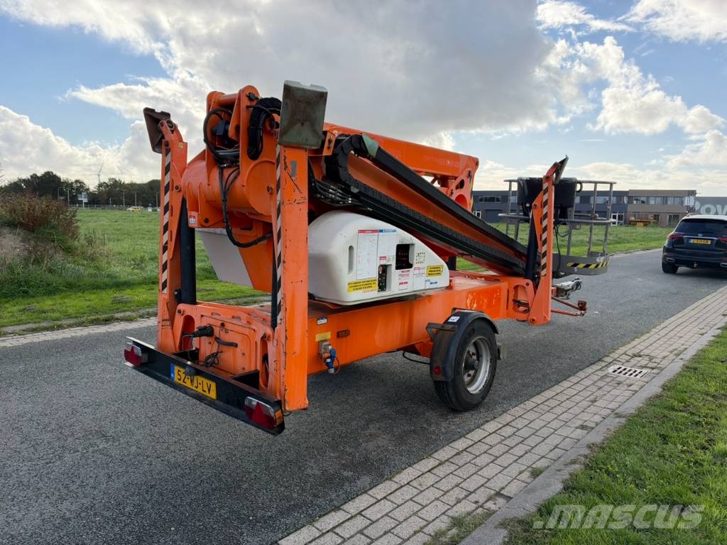 Niftylift 210 dact aanhangwagen hoogwerker 21 meter المنصات الهوائية المثبتة على مقطورة