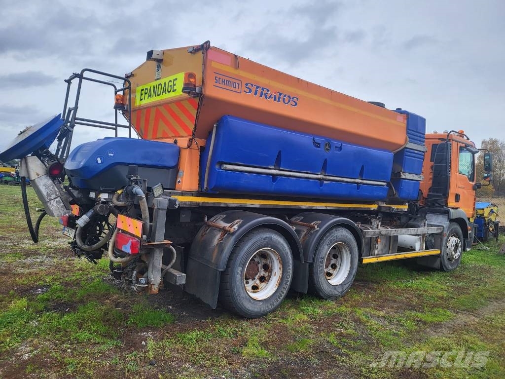 MAN TGM 26.330 Schmidt Stratos B90-42 VCLN, Schmidt SN Homok és Sószórók